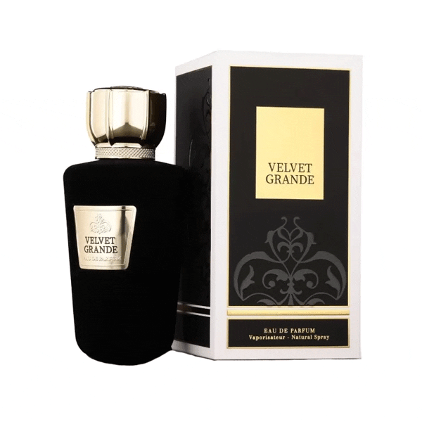 ادو پرفیوم زنانه و مردانه فراگرنس ورد مدل Velvet Grande حجم 100 میلی لیتر