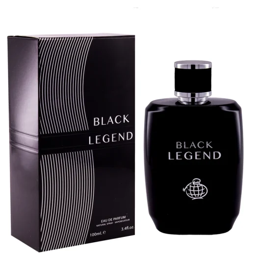 ادو پرفیوم مردانه فراگرنس ورد مدل بلک لجند Black Legend حجم 100 میلی‌لیتر