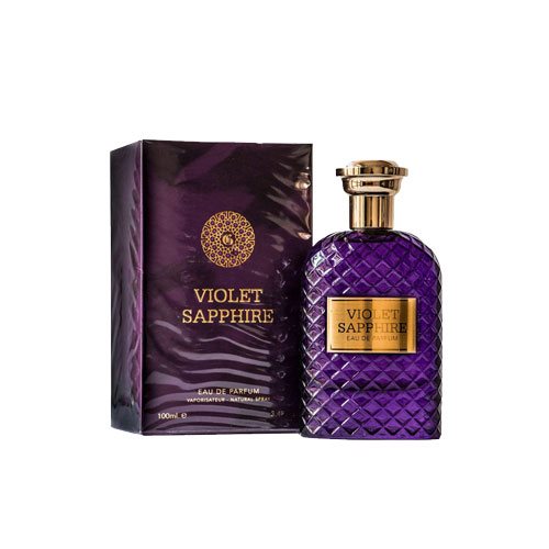 ادو پرفیوم زنانه فراگرنس ورد مدل ویولت سفیر Violet Sapphire حجم 100 میلی‌لیتر