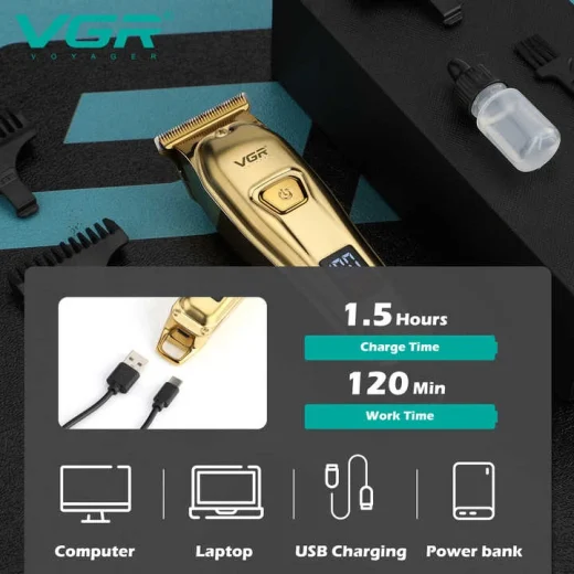 ماشین اصلاح موی سر و صورت وی جی آر مدل V-965