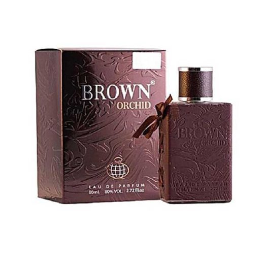 ادو پرفیوم مردانه فراگرنس ورد مدل براون ارکید Brown Orchid حجم 80 میلی‌لیتر + اسپری رایگان