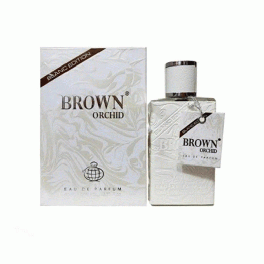 ادو پرفیوم مردانه فراگرنس ورد مدل براون ارکید بلنک ادیشن Brown Orchid Blanc Edition حجم 80 میلی‌لیتر + اسپری رایگان