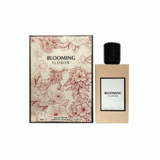 ادو پرفیوم زنانه فراگرنس ورد مدل بلومینگ فلاور Blooming Flower حجم 80 میلیلیتر