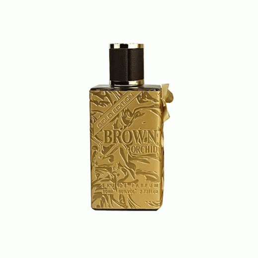 ادو پرفیوم یونیسکس فراگرنس ورد مدل براون ارکید گلد ادیشن Brown Orchid Gold Edition حجم 80 میلی‌لیتر