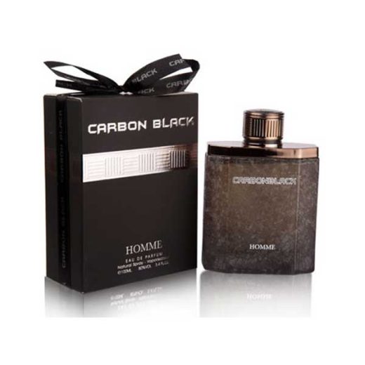 ادو پرفیوم مردانه فراگرنس ورد مدل کربن بلک Carbon Black حجم 100 میلی‌لیتر