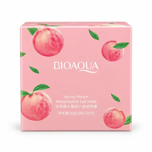ماسک زیر چشم هلو مدل Honey Peach Eye Mask بسته 60 عددی وزن 80 گرم