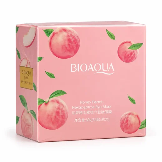 ماسک زیر چشم هلو مدل Honey Peach Eye Mask بسته 60 عددی وزن 80 گرم