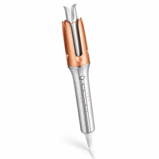 کرلی فر کننده مو شیگلم مدل It-Curl One-Touch Instant Curler سایز 25 میلی‌متر رنگ نارنجی نقره‌ای
