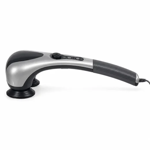 ماساژور برقی سولاکس مدل دو سر حرارتی Double Heads Heating Massager، دارای گرمایش مادون‌قرمز و تنظیم شدت ماساژ