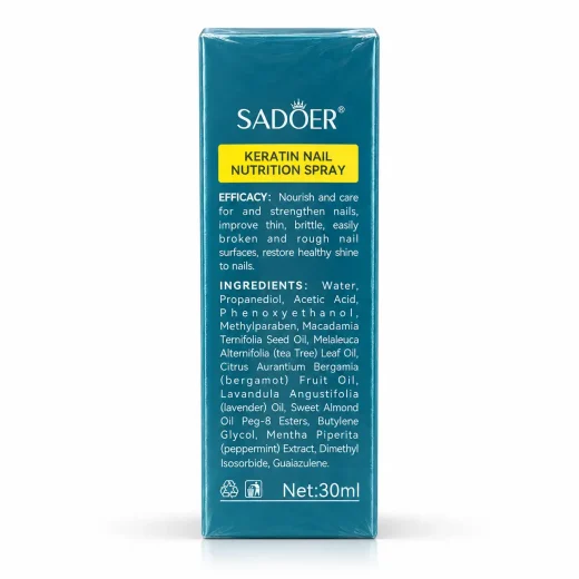 اسپری تقویت و مراقبت ناخن سادور SADOER مدل Nails Healthy