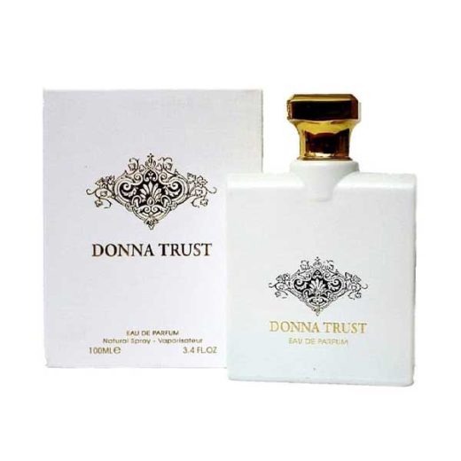 ادو پرفیوم زنانه فراگرنس ورد مدل دونا تراست Donna Trust Woman حجم 100 میلی‌لیتر