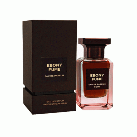 ادو پرفیوم یونیسکس فراگرنس ورد مدل ابونی فوم Ebony Fume حجم 80 میلی‌لیتر