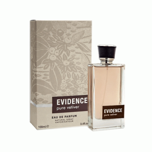 ادو پرفیوم مردانه فراگرنس ورد مدل اویدنس پور وتیور Evidence Pure Vetiver حجم 100 میلی‌لیتر