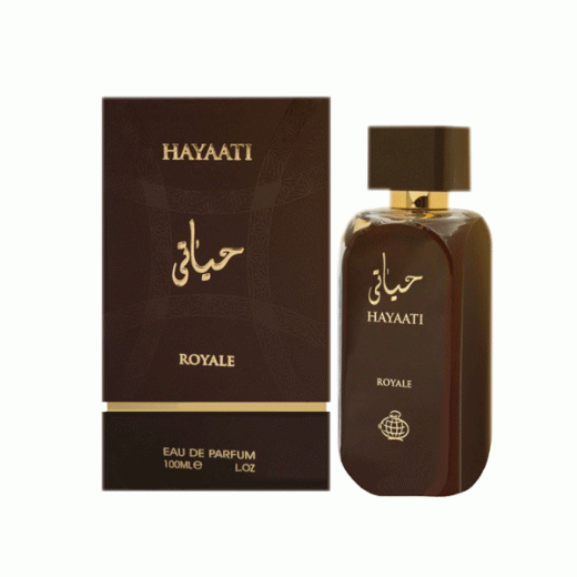 ادو پرفیوم یونیسکس فراگرنس ورد مدل حیاتی رویال Hayaati Royale حجم 100 میلی‌لیتر