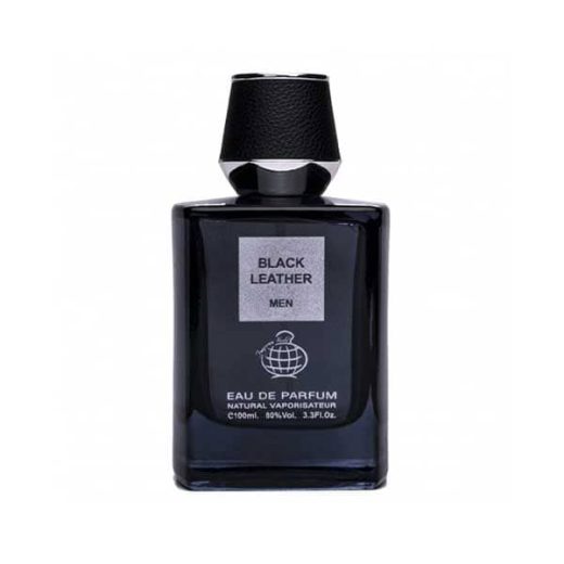 ادو پرفیوم مردانه فراگرنس ورد مدل بلک لدر Black Leather حجم 100 میلی‌لیتر + اسپری رایگان