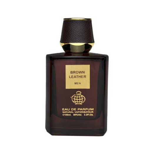 ادو پرفیوم یونیسکس فراگرنس ورد مدل براون لدر Brown Leather حجم 100 میلی‌لیتر