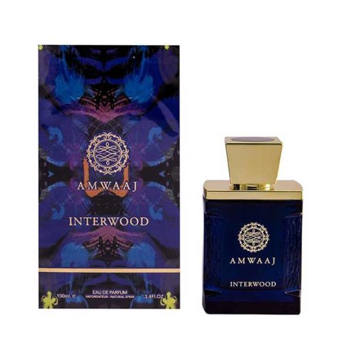 ادو پرفیوم مردانه فراگرنس ورد مدل آمواج اینتروود Amwaaj Interwood حجم 100 میلی‌لیتر