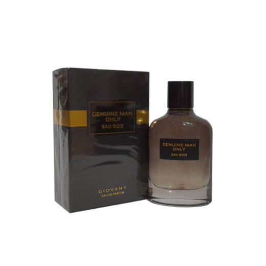 ادو پرفیوم مردانه فراگرنس ورد مدل جنیون من اونلی او بویس Genuine Man Only Eau Bois حجم 100 میلی‌لیتر