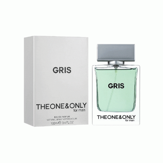 ادو پرفیوم مردانه فراگرنس ورد مدل گریس د وان اند اونلی فور من Gris the one and only حجم 100 میلیلیتر