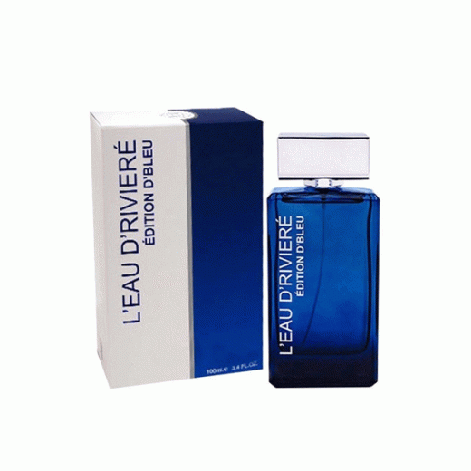 ادو پرفیوم مردانه فراگرنس ورد مدل لئو د ریور ادیشن د بلو L'Eau D'Riviere Edition D'Bleu حجم 100 میلی‌لیتر