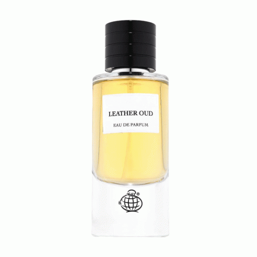 ادو پرفیوم یونیسکس فراگرنس ورد مدل لدر عود Leather Oud حجم 80 میلی‌لیتر