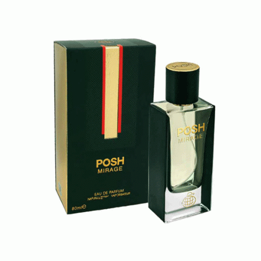 ادو پرفیوم یونیسکس فراگرنس ورد مدل پوش میراژ Posh Mirage حجم 80 میلی‌لیتر