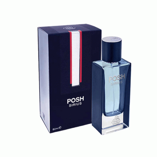 ادو پرفیوم یونیسکس فراگرنس ورد مدل پوش سیریوس Posh Sirius حجم 80 میلی‌لیتر