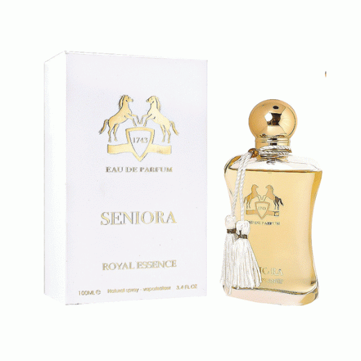 ادو پرفیوم زنانه فراگرنس ورد مدل سنوریا رویال اسنس Seniora Royal Essence حجم 100 میلی‌لیتر