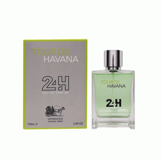 ادو پرفیوم مردانه فراگرنس ورد مدل تور د هاوانا 24 Tour De Havana 24H حجم 100 میلی‌لیتر