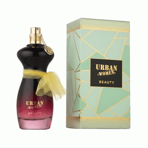 ادو پرفیوم زنانه فراگرنس ورد مدل اوربان وومن بیوتی Urban Women Beauty حجم 100 میلی‌لیتر