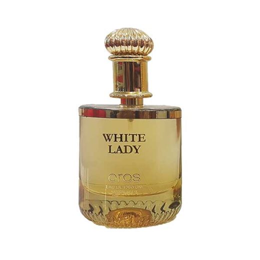 ادو پرفیوم زنانه فراگرنس ورد مدل وایت لیدی اروس White Lady Oros حجم 100 میلی‌لیتر