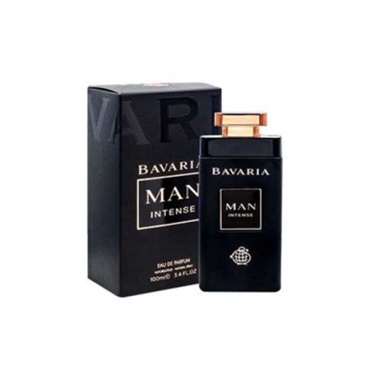 ادو پرفیوم مردانه فراگرنس ورد مدل باواریا من اینتنس Bavaria Man Intense حجم 100 میلی‌لیتر