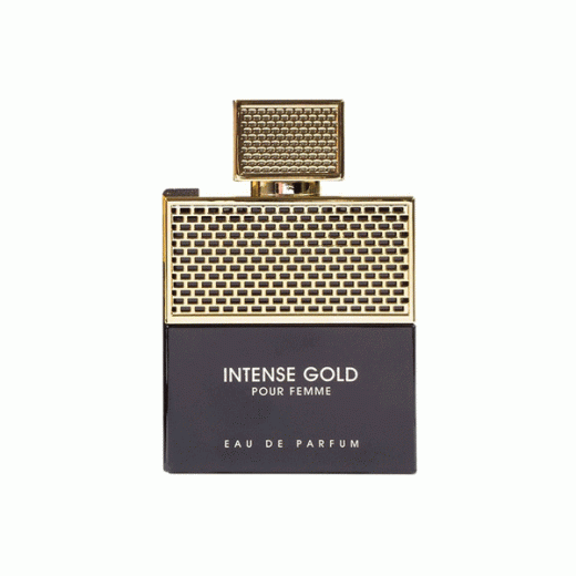 ادو پرفیوم زنانه فراگرنس ورد مدل اینتنس گلد پور فمه Intense Gold Pour Femme حجم 100 میلی‌لیتر