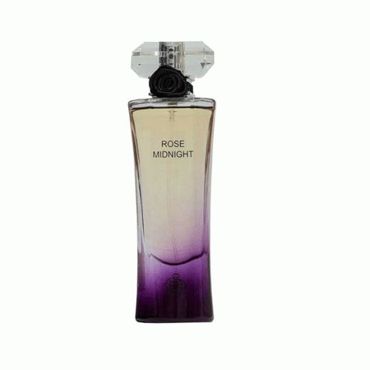 ادو پرفیوم زنانه فراگرنس ورد مدل رز میدنایت Rose Midnight حجم 80 میلی‌لیتر