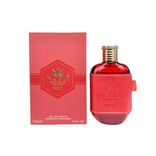 ادو پرفیوم مردانه فراگرنس ورد مدل نوبل پور هوم رد Noble Pour Homme Red حجم 100 میلی‌لیتر