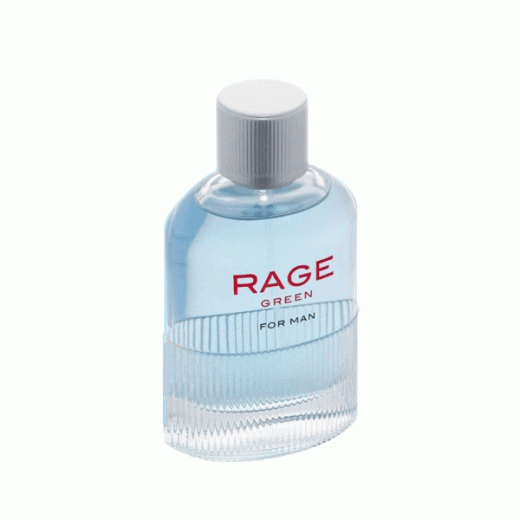 ادو پرفیوم مردانه فراگرنس ورد مدل ریج گرین فور من Rage Green For Men حجم 100 میلی‌لیتر