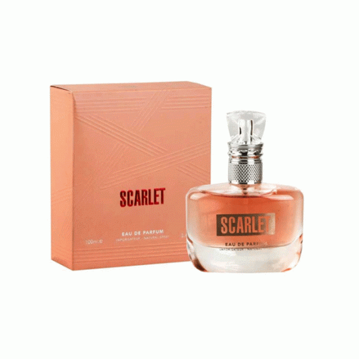 ادو پرفیوم زنانه فراگرنس ورد مدل اسکارلت Scarlet حجم 100 میلی‌لیتر