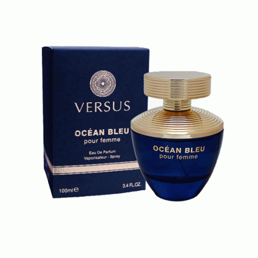 ادو پرفیوم زنانه فراگرنس ورد مدل ورسوس اوسان بلو پور فمه Versus Ocean Bleu Pour Femme حجم 100 میلی‌لیتر