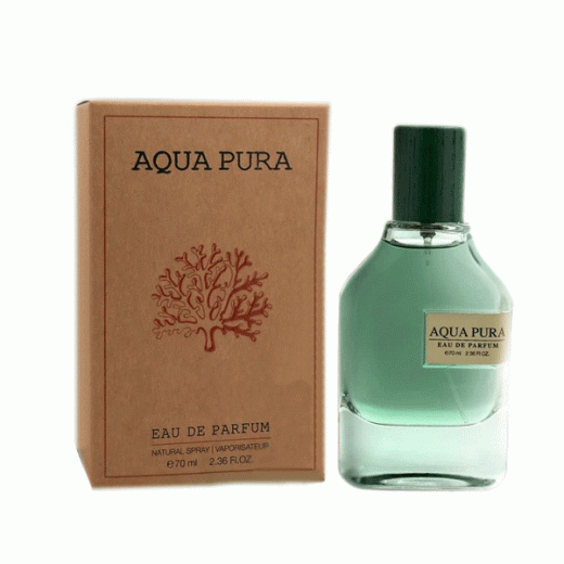 ادو پرفیوم یونیسکس فراگرنس ورد مدل آکوا پورا Aqua Pura حجم 70 میلی‌لیتر