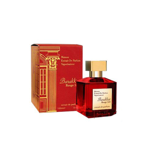 ادو پرفیوم یونیسکس فراگرنس ورد مدل باراکات رژ 540 اکستریت Barakkat Rouge 540 Extrait حجم 100 میلی‌لیتر