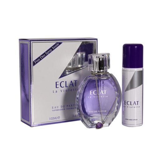 ادو پرفیوم زنانه فراگرنس ورد مدل اکلت لا ویولت Eclat La Violette حجم 100 میلی‌لیتر + اسپری رایگان