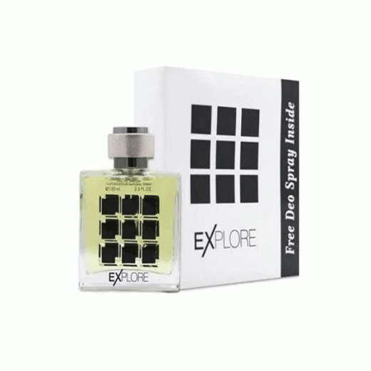 ادو پرفیوم مردانه فراگرنس ورد مدل اکسپلور Explore Man حجم 100 میلیلیتر