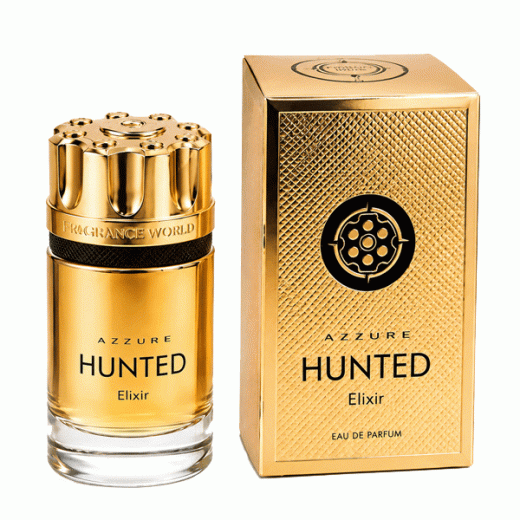 ادو پرفیوم مردانه فراگرنس ورد مدل آزور هانتد الکسیر AZZURE hUNTED elixir حجم 100 میلی‌لیتر