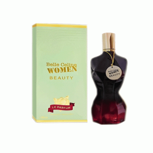 ادو پرفیوم زنانه فراگرنس ورد مدل بله سلین وومن بیوتی Belle celine women beauty حجم 100 میلی‌لیتر