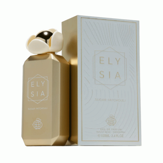ادو پرفیوم زنانه فراگرنس ورد مدل الیسیا شوگر پچولی Elysia Sugar Patchouli حجم 100 میلی‌لیتر