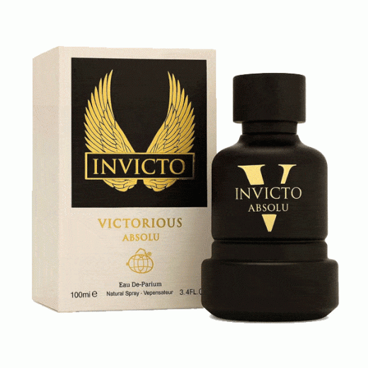 ادو پرفیوم مردانه فراگرنس ورد مدل اینوکتو ویکتوریوس ابسولو Invicto Victorious Absolu حجم 100 میلی‌لیتر
