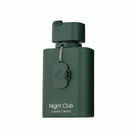 ادو پرفیوم مردانه فراگرنس ورد مدل نایت کلاب گرین توید Night Club Green Tweed حجم 100 میلی‌لیتر