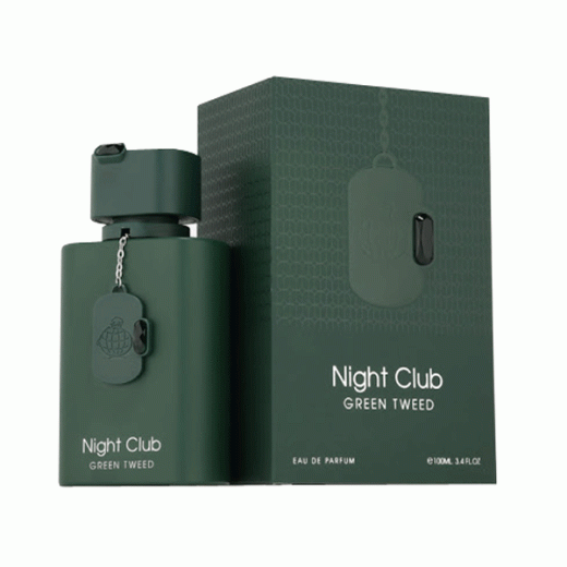 ادو پرفیوم مردانه فراگرنس ورد مدل نایت کلاب گرین توید Night Club Green Tweed حجم 100 میلی‌لیتر