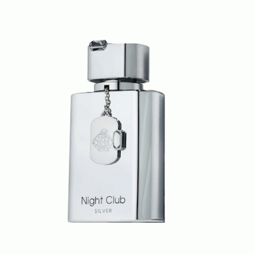 ادو پرفیوم یونیسکس فراگرنس ورد مدل نایت کلاب سیلور Night Club Silver حجم 100 میلی‌لیتر