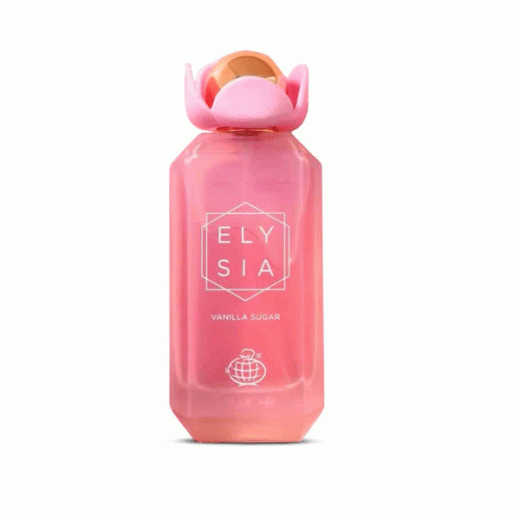 ادو پرفیوم زنانه فراگرنس ورد مدل الیسیا وانیلا شوگر ELYSIA Vanilla Sugar حجم 100 میلی‌لیتر